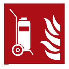 Brandschutzzeichen Fahrbarer Feuerlöscher, Typ: 14200, image 