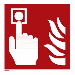 Brandschutzzeichen Brandmelder, Typ: 12150, image 