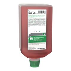 Hautreinigungslotion GREVEN® SOFT V 2l leichte Verschmutz.Flasche, image 
