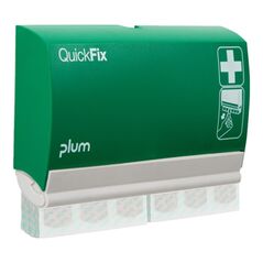 Pflasterspender QuickFix 3 B232,5xH133,5xT33ca.mm grün PLUM, image 