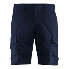 Blakläder Shorts Industrie Stretch, marineblau / kornblau, Konfektionsgröße 58, image 