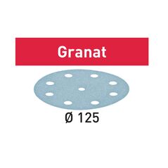 Festool STF D125/8 Schleifscheiben 125 mm Granat P40 100 Stück ( 2x 497165 ), image 
