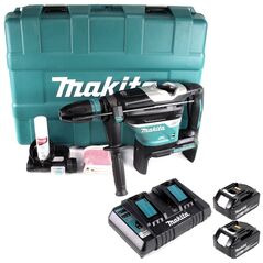 Makita DHR400PG2U Akku-Kombihammer 36V Brushless 8,0J SDS-Max + Tiefenanschlag + 2x Akku 6,0Ah + Ladegerät + Koffer, image 