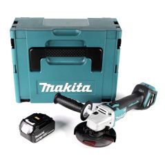 Makita DGA511F1J Akku-Winkelschleifer 18V Brushless 125mm + 1x Akku 3,0Ah + Koffer - ohne Ladegerät, image 