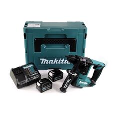 Makita HR140DSMJ Akku-Bohrhammer 12V 1J SDS-Plus + 2x Akku 4,0Ah + Ladegerät + Koffer, image 