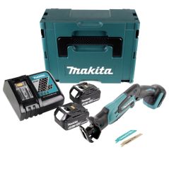 Makita DJR183RMJ Akku-Reciprosäge 18V 50mm + 2x Akku 4,0Ah + Ladegerät + Koffer, image 