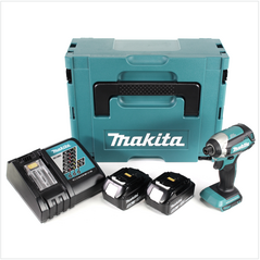 Makita DTD153RTJ Akku-Schlagschrauber 18V Brushless 1/4" 170Nm + 2x Akku 5,0Ah + Ladegerät + Koffer, image 