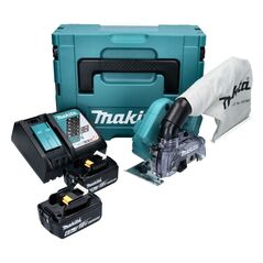Makita DCC500RGJ Akku-Diamantschneider 18V Brushless 125mm + 2x Akku 6,0Ah + Ladegerät + Koffer, image 