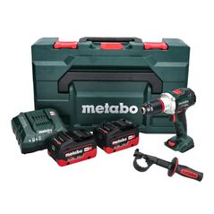 Metabo BS 18 LTX BL I Akku-Bohrschrauber 18V Brushless 130Nm + 2x Akku 5,5Ah + Ladegerät + Koffer, image 