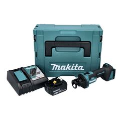 Makita DCO181RG1J Akku-Rotationsschneider 18V Brushless 3,18 mm + 1x Akku 6,0Ah + Ladegerät + Koffer, image 