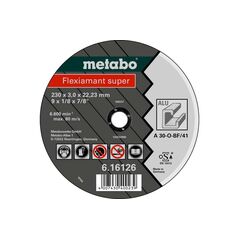 METABO Flexiamant super 230x3,0x22,23 Alu, Trennscheibe, gerade Ausführung (616126000), image 