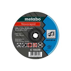 METABO Novorapid 180 x 1,6 x 22,23 mm, Stahl, Trennscheibe, Form 42 (616508000), image 