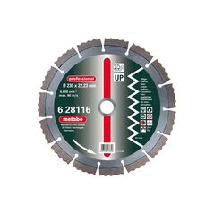 METABO Diamant-Trennscheibe, 230 x 2,5 x 22,23 mm, "professional", "UP", Universal (628116000), image 