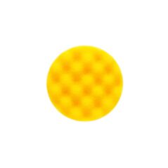 Mirka Schaumstoffpad 85mm gelb gewaffelt, 2/Pack, image 