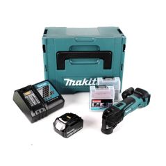 Makita DTM51RG1JX2 Akku-Multifunktionswerkzeug 18V + 1x Akku 6,0Ah + Ladegerät + Koffer, image 