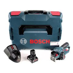 Bosch GHO 12V-20 Professional Akku-Hobel 12V Brushless 56mm + 1x Akku 6,0Ah + Ladegerät + Koffer, image 