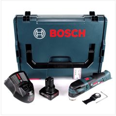 Bosch GOP 12V-28 Akku Multi-Cutter 12V brushless + 1x Akku 6,0Ah + Schnellladegerät + Starlock Tauchsägeblatt + L-Boxx, image 