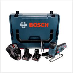 Bosch GST 12V-70 Professional Akku-Stichsäge 12V 70mm + 2x Akku 6,0Ah + Ladegerät + Koffer, image 