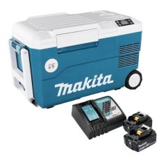 Makita DCW 180 RM Akku Kühl und Wärme Box 36 V ( 2x 18 V ) 20 L + 2x Akku 4,0 Ah + Ladegerät, image 