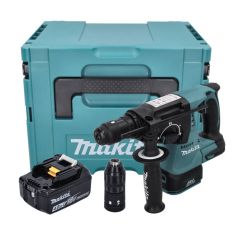 Makita DHR243M1J Akku-Bohrhammer 18V Brushless 2,0J SDS-Plus + Tiefenanschlag + 1x Akku 4,0Ah + Koffer - ohne Ladegerät, image 