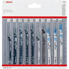 Bosch 10-teiliges Stichsägeblätter-Set für Holz und Metall (2 607 010 148), image 