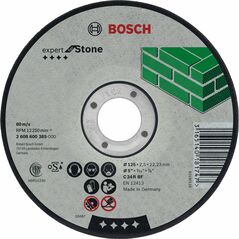 Bosch Trennscheibe gekröpft Expert for Stone C 24 R BF, 230 mm, 3,0 mm (2 608 600 227), image 