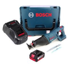 Bosch GSA 18 V-LI Akku Säbelsäge 18V + 1x Akku 5,0Ah + Ladegerät + L-Boxx, image 