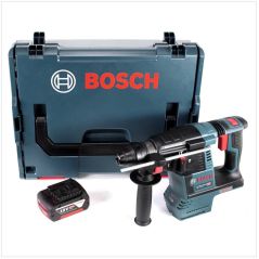 Bosch GBH 18V-26 Professional Akku-Bohrhammer 18V Brushless 2,6J SDS-Plus + Tiefenanschlag + 1x Akku 5,0Ah + Koffer - ohne Ladegerät, image 