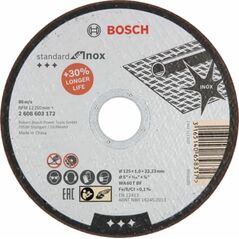Bosch Trennscheibe gerade Standard for Inox WA 46 T BF, 150 mm, 1,6 mm (2 608 601 513), image 