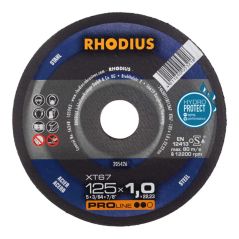 RHODIUS PROline XT67 Extradünne Trennscheibe 125 x 1,0 x 22,23 mm, image 