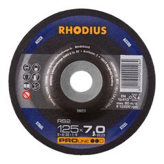 RHODIUS Schruppscheiben RS2 125 x 6,0 x 22,23, image 