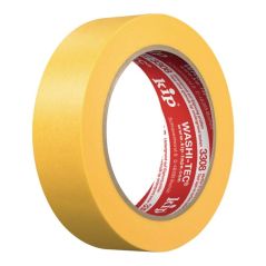 Abdeckband 3308 WASHI-TEC® Premium PLUS glatt gelb L.50m B.18mm Rl.KIP, image 