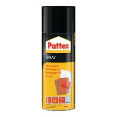 Sprühkleber Powerspray permanent transp./leicht beige 400 ml Spraydose PATTEX, image 