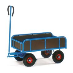 fetra Handwagen - 2-Achser mit 4 Wänden, image 