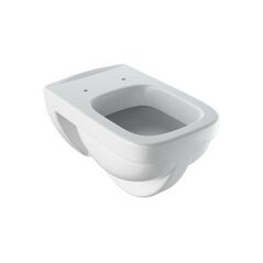 Geberit Wand-Flachspül-WC RENOVA PLAN mit Spülrand weiß, image 
