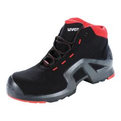 Uvex Schnürstiefel schwarz/rot uvex 1 x-tended support, S3, EU-Schuhgröße: 42, image 