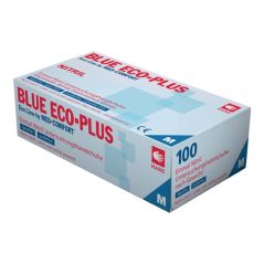 Nitrileinweghandschuhe Blue Eco Plus puderfrei 100 Stk. Box blau, image 