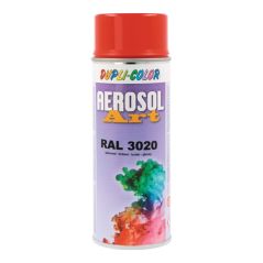 Buntlackspray AEROSOL Art verkehrsrot glänzend RAL 3020 400 ml Spraydose, image 
