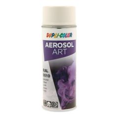Buntlackspray AEROSOL Art reinweiss glänzend RAL 9010 400 ml Spraydose, image 