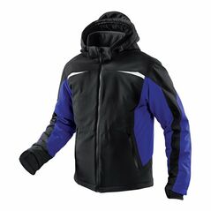Kübler Wetter-Dress Winter Softshell Jacke 1041 schwarz/kornblumenblau Größe XL, image 