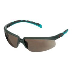 Schutzbrille S2002SGAF-BGR-EU EN 166 EN172 Bügel grau/türkis,Scheibe grau, image 