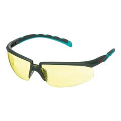 Schutzbrille S2003SGAF-BGR-EU EN 166 EN170 Bügel grau/türkis,Scheibe gelb, image 