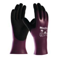 Handschuhe MaxiDry® 56-426 Gr.10 lila/schwarz Nyl.m.Nitril/Nitril, image 