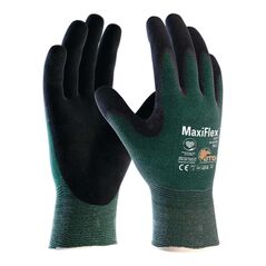 Schnittschutzhandschuhe MaxiFlex® Cut™ 34-8743 Gr.9 grün/schwarz EN 388 PSA II, image 