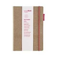 transotype Notizbuch senseBook Red Rubber 75020502 M kariert, image 