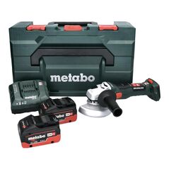 Metabo W 18 LT BL 11-125 Akku-Winkelschleifer 18V Brushless 125mm + 2x Akku 5,5Ah + Ladegerät + Koffer, image 