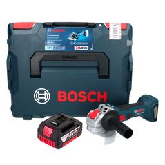 Bosch GWX 18V-7 Professional Akku Winkelschleifer 18 V 125 mm Brushless X-LOCK + 1x Akku 5,0 Ah + L-Boxx - ohne Ladegerät, image 