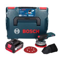 Bosch GEX 18V-125 Professional Akku Exzenterschleifer 18 V 125 mm Brushless + 1x Akku 5,0 Ah + L-BOXX - ohne Ladegerät, image 