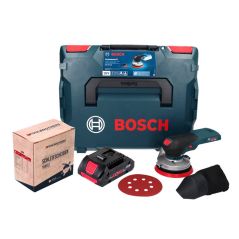 Bosch GEX 18V-125 Professional Akku Exzenterschleifer 18 V 125 mm Brushless + 1x Toolbrothers TURTLE Schleifset + 1x ProCORE Akku 4,0 Ah + L-BOXX - ohne Ladegerät, image 
