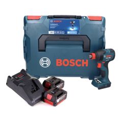 Bosch GDX 18V-210 C Professional Akku Drehschlagschrauber 18 V 210 Nm Brushless + 2x Akku 5,0 Ah + Ladegerät + Connectivity Modul + L-Boxx, image 
